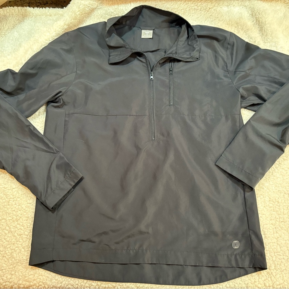 Balance Collection Men's Charcoal Windbreaker